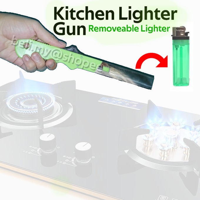 Kitchen Igniter Gun Replaceable Lighter FREE Lighter Shopee Malaysia