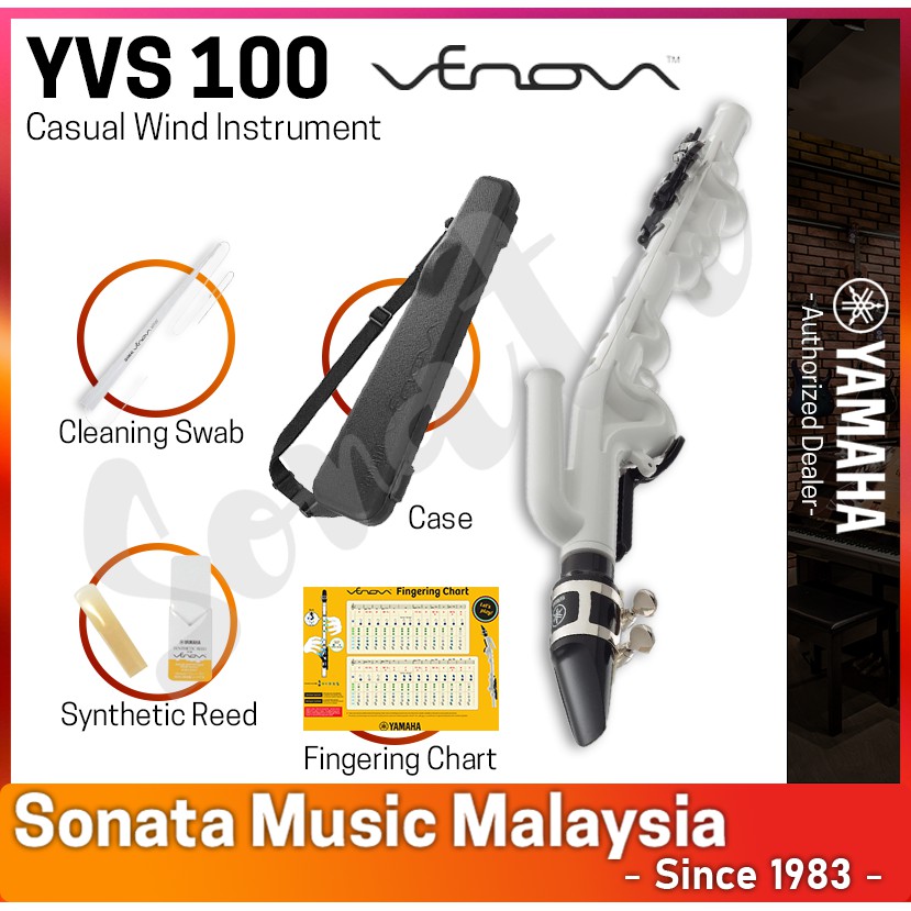 Yamaha Venova Casual Wind Instrument YVS100 (YVS100) (Saxophone) FREE