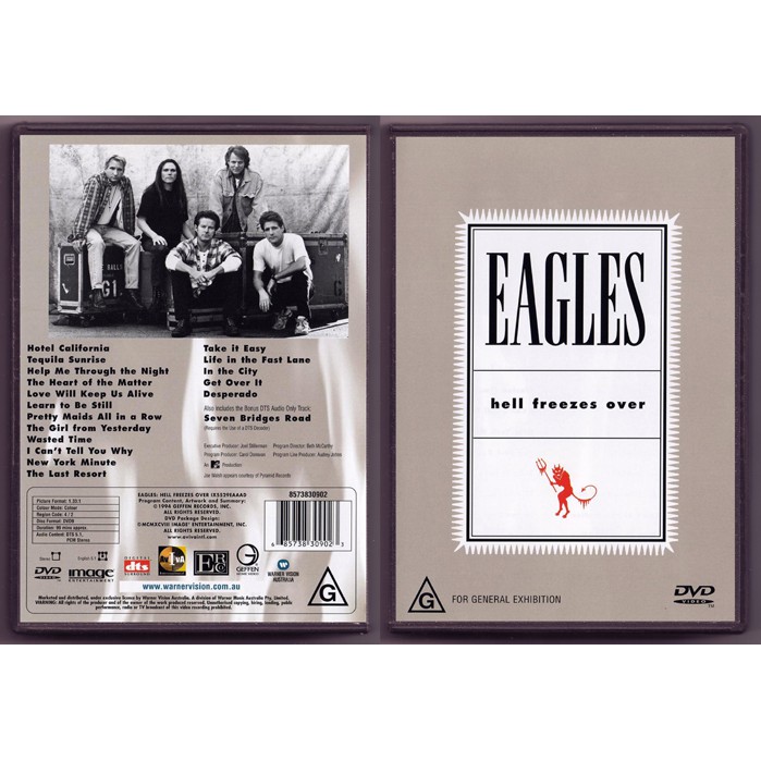 Eagles "Hell Freezes over".