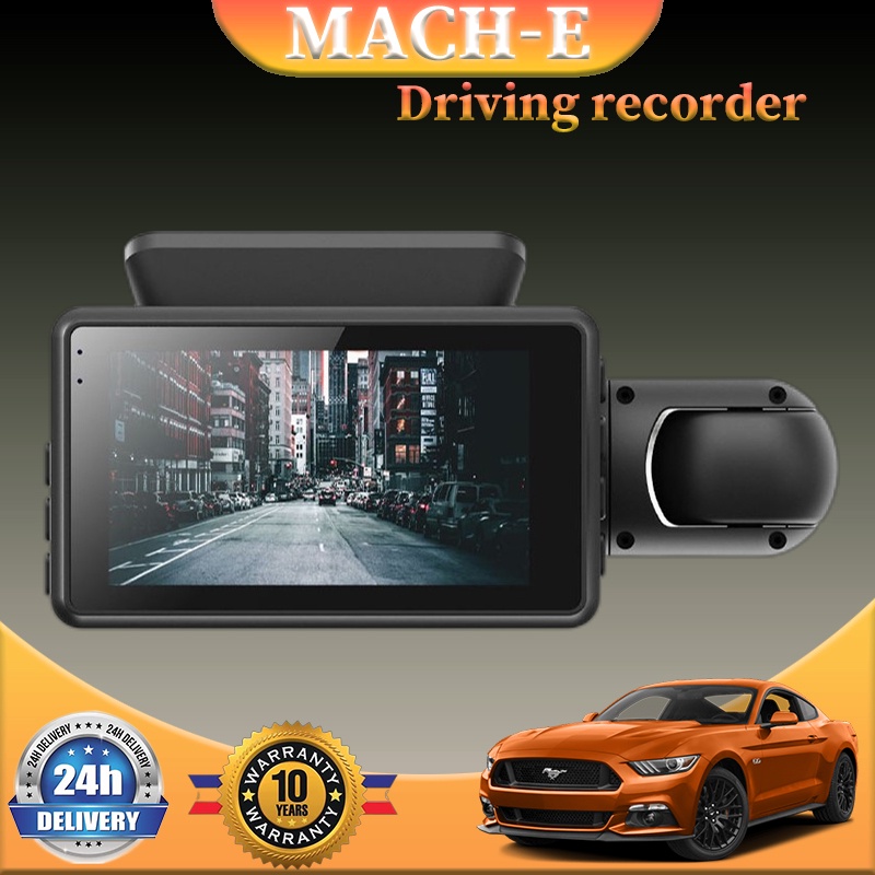 [Ready Stock]MACHE 3 In 1 Dash Cam Car Camera DVR HD 1080P 170 Wide