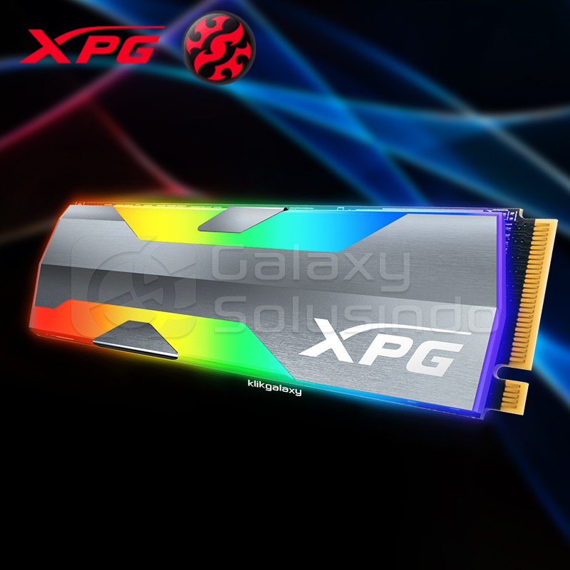 Adata Xpg Spectrix Sg Rgb 500gb M 2 Nvme Pcie Gen3x4 Ssd Gs Shopee Malaysia