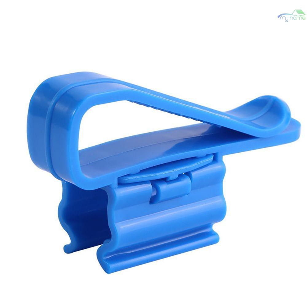 [Ready stock]M&H 2pcs Multifunctional Hose Holder Blue Plastic