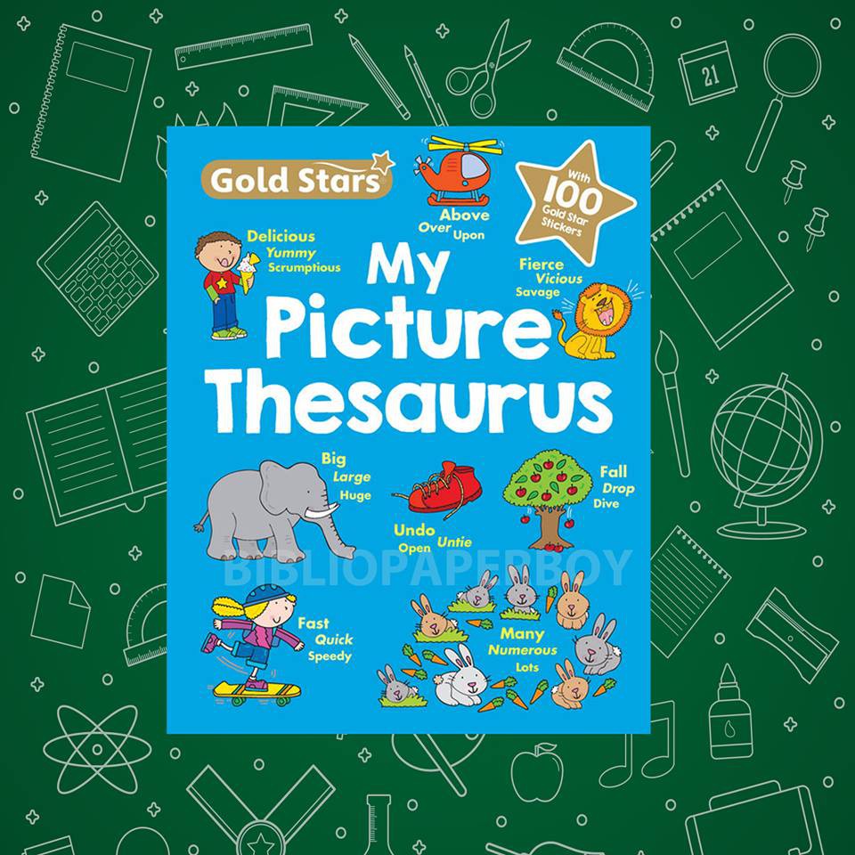 Gold Stars My First Picture Thesaurus (Full Colour) Shopee Malaysia