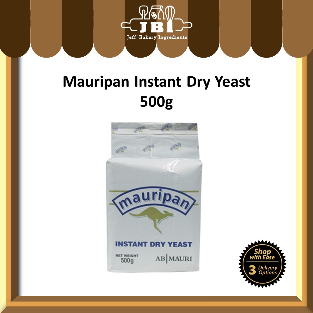 Mauripan Instant Dry Yeast 500g Yis Segera Mauri-pan Ragi [Ready Stock]