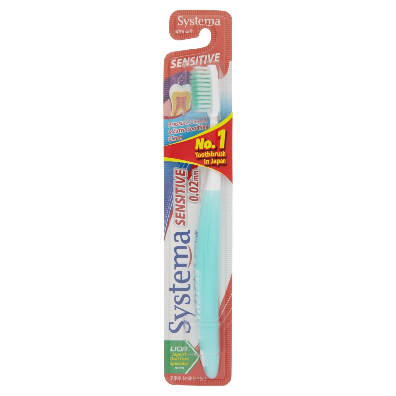 systema sensitive toothbrush