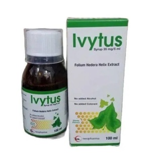 NEOPHARMA IVYTUS COUGH SYRUP IVY LEAF EXTRACT HONEY FLAVOUR UBAT BATUK