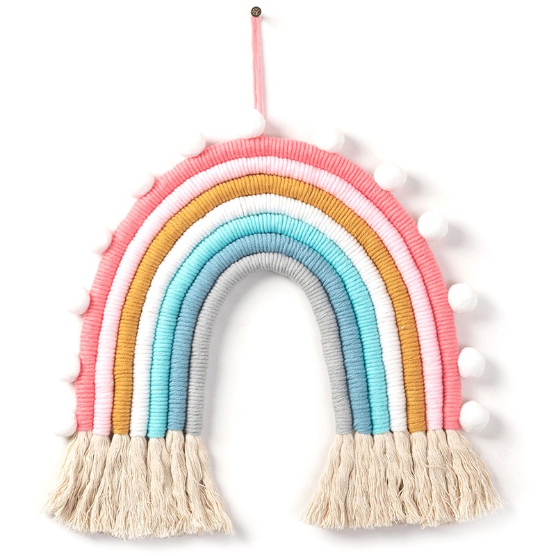 Kids Room Rainbow Wall Hanging Decor Baby Shower Birthday Party Wedding Christmas Decoration Embellishments Nordic Shopee Malaysia