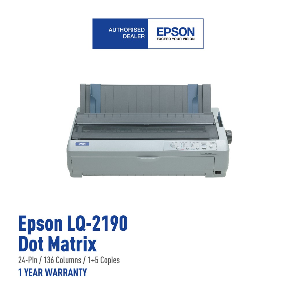 Epson Lq 2190 Dot Matrix Printer Shopee Malaysia 9008