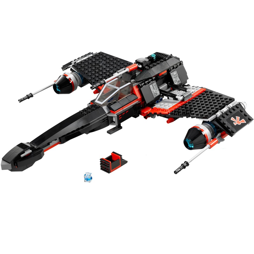 Lego Star Wars 75018 - Jek-14's Stealth Starfighter Ship Only Split 