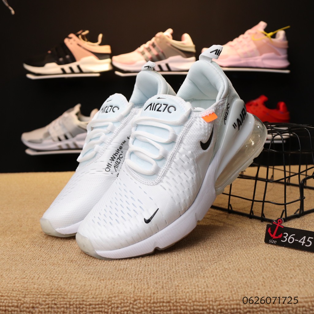 Off white Nike Air Max 270 Joint Edition Half Palm Air Track Running Shoes  sport airmax Men Shoe | Shopee Malaysia