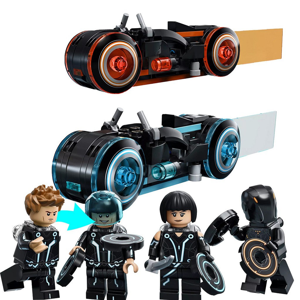 tron legacy lego set