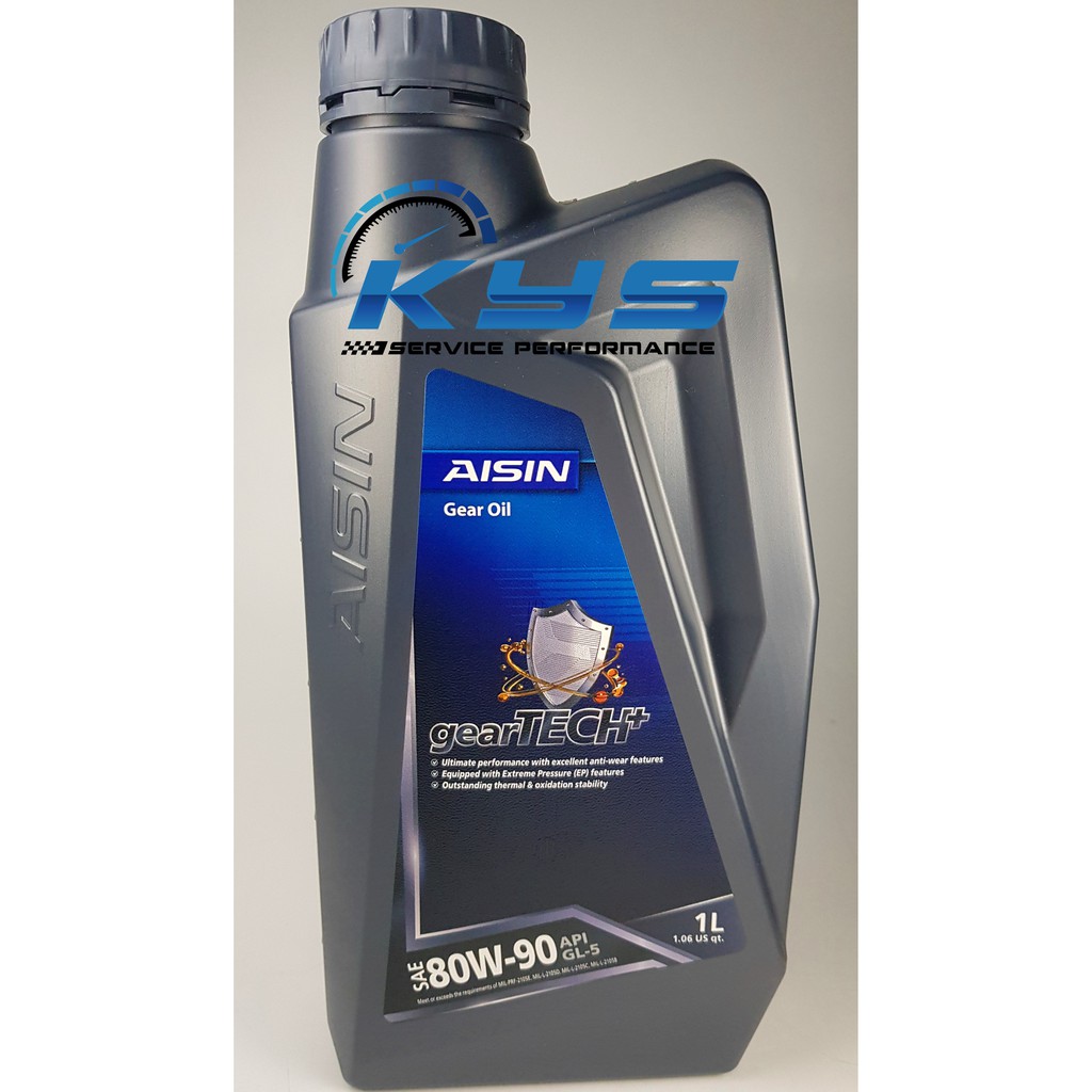 1L AISIN MANUAL GEAR OIL GL5 80W90 PROTON SAGA,WIRA,BLM,FLX PERODUA