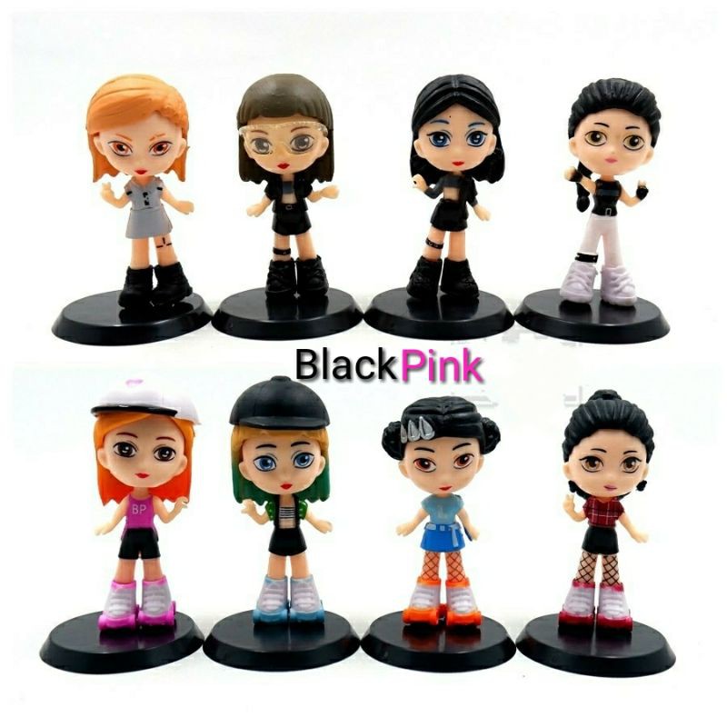 Blackpink Mini Figure Doll Action Lisa Jennie Rose Jisoo | Shopee Malaysia