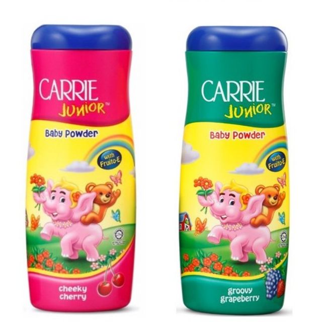 [125g & 280g]Carrie Junior Baby Powder / Groovy grapeberry / cheeky ...