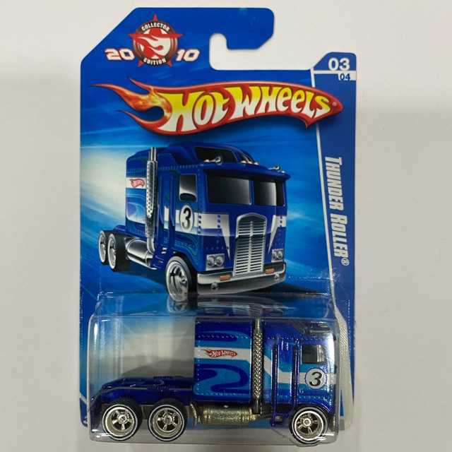 hot wheels thunder roller