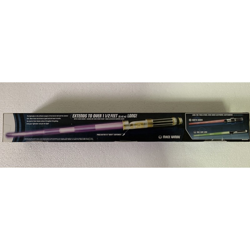 STAR WARS MACE WINDU ELECTRONIC 