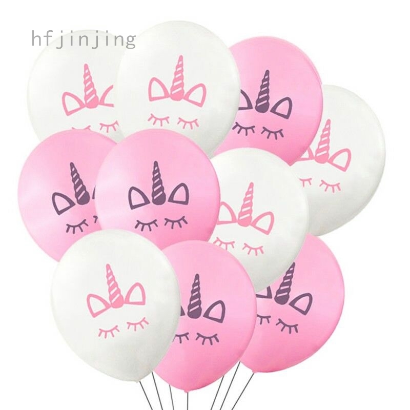 10inch Unicorn Latex Balloon Birthday Party Kids Fancy Party Decor