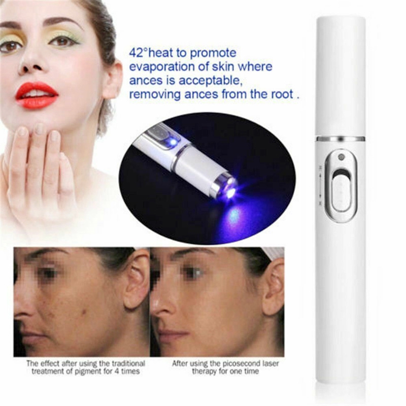 Acne Laser Pen Portable Wrinkle Removal Machine Durable Soft Scar