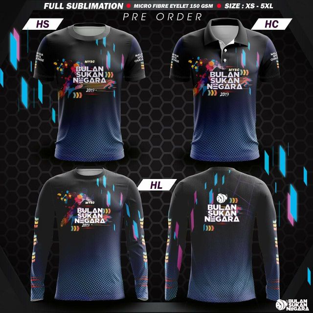 Baju Bulan Sukan Negara 2019