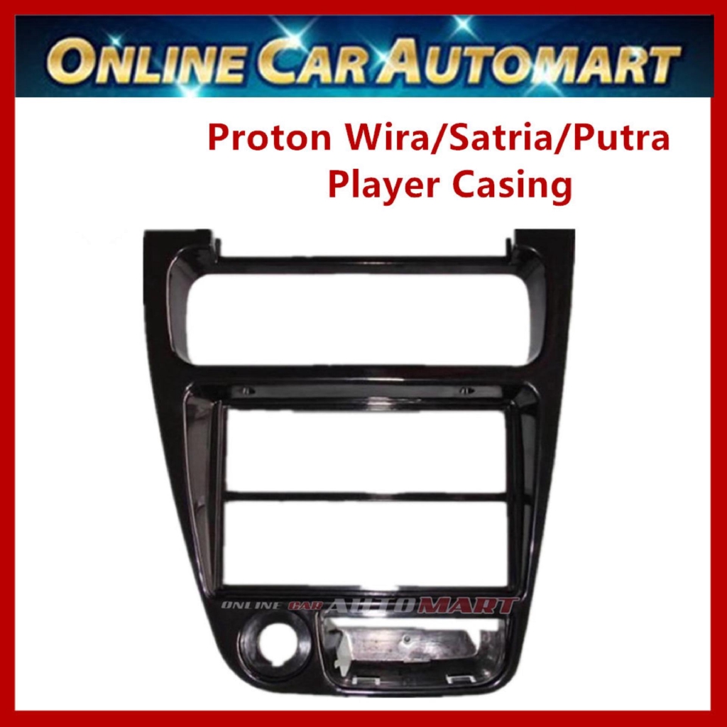Proton Wira Satria Putra Single,Double Din Car CD or DVD Player Casing Radio Panel