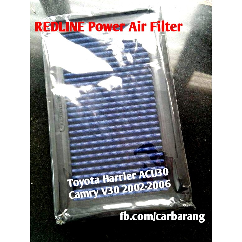Toyota Harrier Acu30 Camry V30 02 06 Redline Power Air Filter