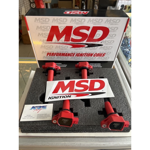 msd Ignition Honda k20a k24 coil on plug 82194 Shopee Malaysia