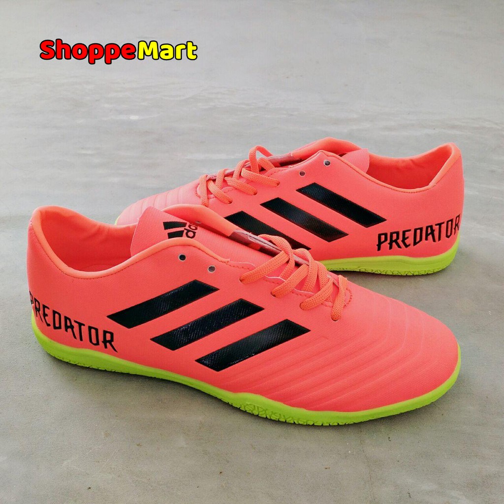  ADIDAS  PREDATOR Orange SM180 Futsal Shoes  Shopee  Malaysia