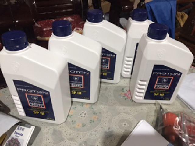 PROTON ORIGINAL AUTO TRANSMISSION OIL ATF OIL SP3 SAGA WIRA WAJA GEN2 ...