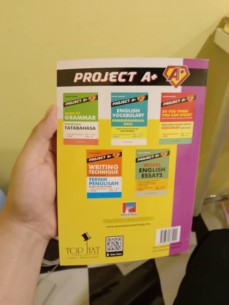 Project A Easy Steps To Master Reading Skills English Langkah Mudah Untuk Menguasai Kemahiran Membaca