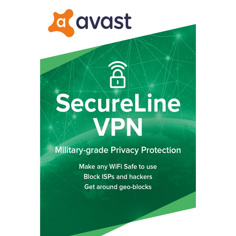 Avast Secure Line VPN 100 Genuine Product Key Shopee Malaysia