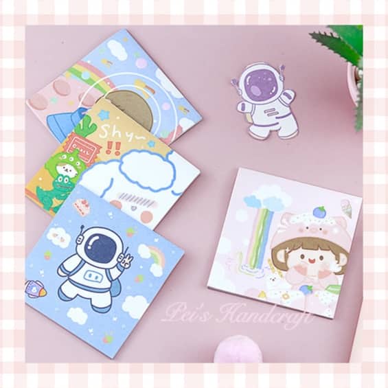 [Ready Stock] Korean Cute Memo Pad Korean Sticky Pad | Shopee Malaysia