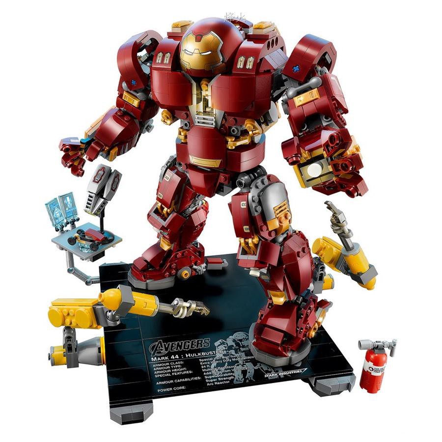 lego iron man buildable figure