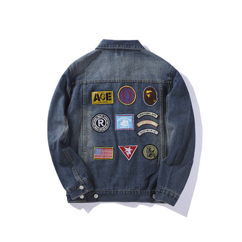 bape denim jacket