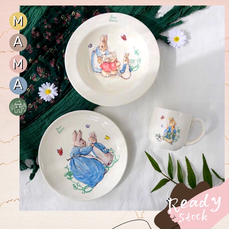 Peter Rabbit Mamezara Winter Made in Japan small dish vide poche ...
