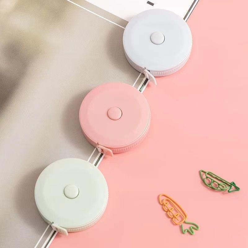 Cute Nordic macaron color mini small tape measure for measuring ...