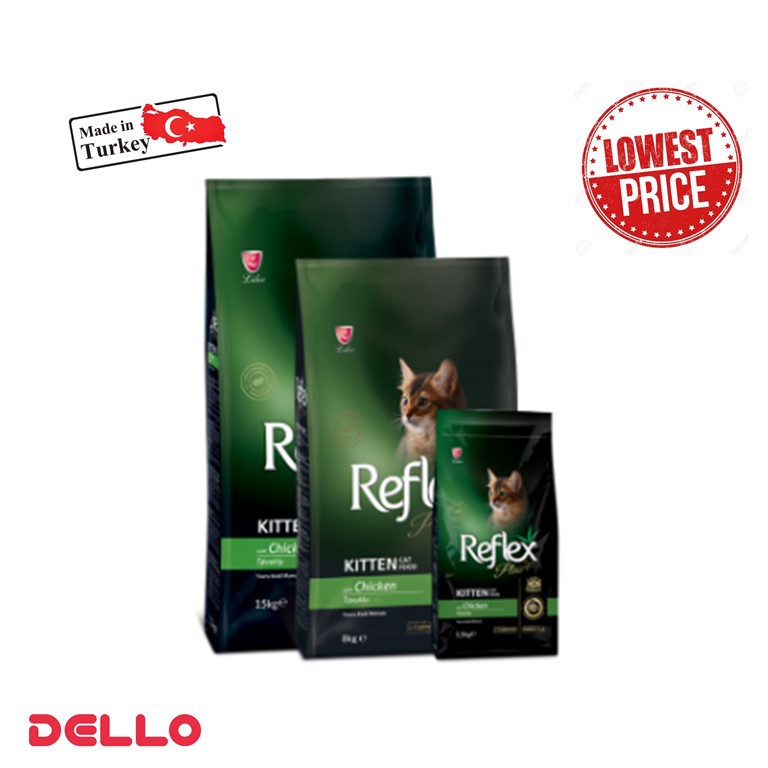 reflex kitten chicken