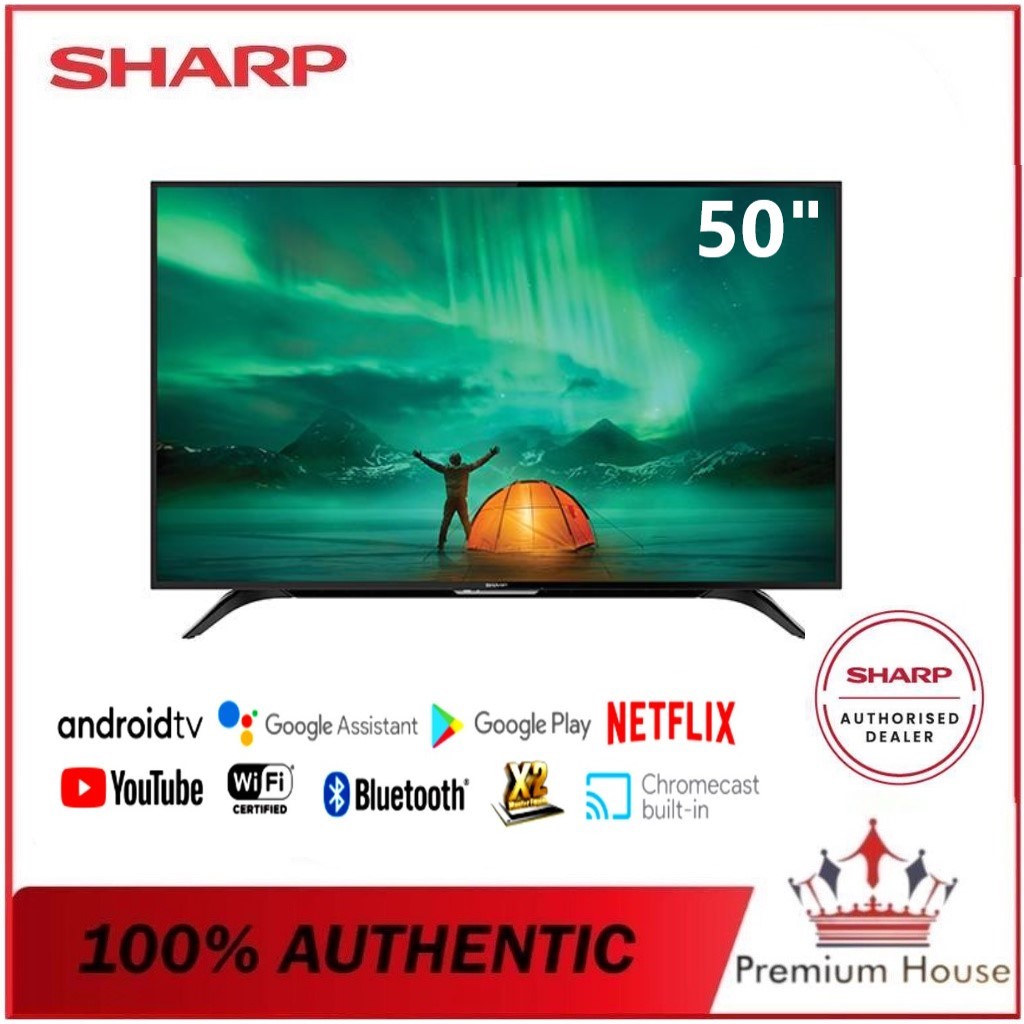 Sharp 50" l 50 Inch Android Smart Aquos Full HD LED TV 2TC50BG1X