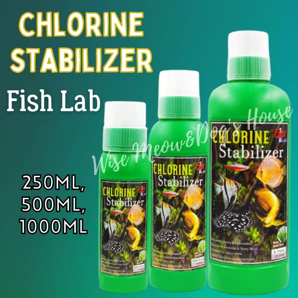 Fish Lab Chlorine Stabilizer With Aloe Vera / Anti Chlorine Water