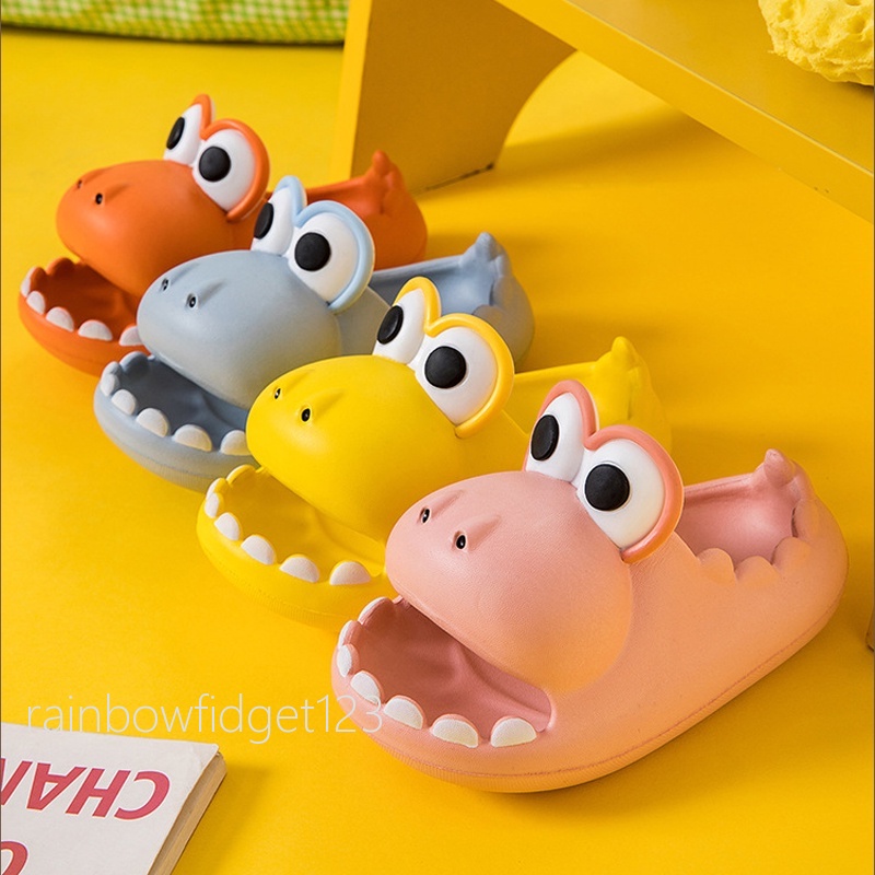 Cute Creative Crocodile Boy's Summer Cartoon Kids Slippers | Children ...