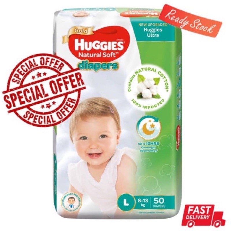 Natural soft huggies Kimberly Clark