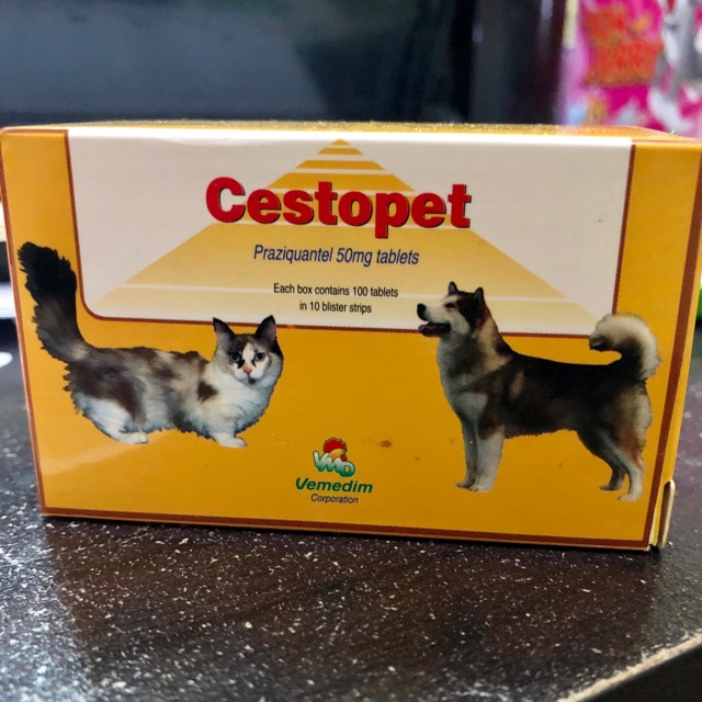 Cestopet Ubat Cacing Untuk kucing & Anjing (1 Tablet For 5 ...