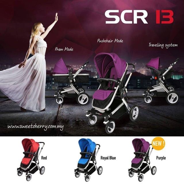 sweet cherry stroller scr 13