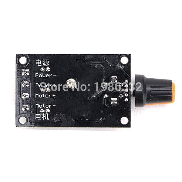 Multi Essential WS16 DC 6V-28V 6V 9V 12V 24V 3A PWM Motor Speed Controller Varible Regulator Control Switch 1203B Rel... - Image 2