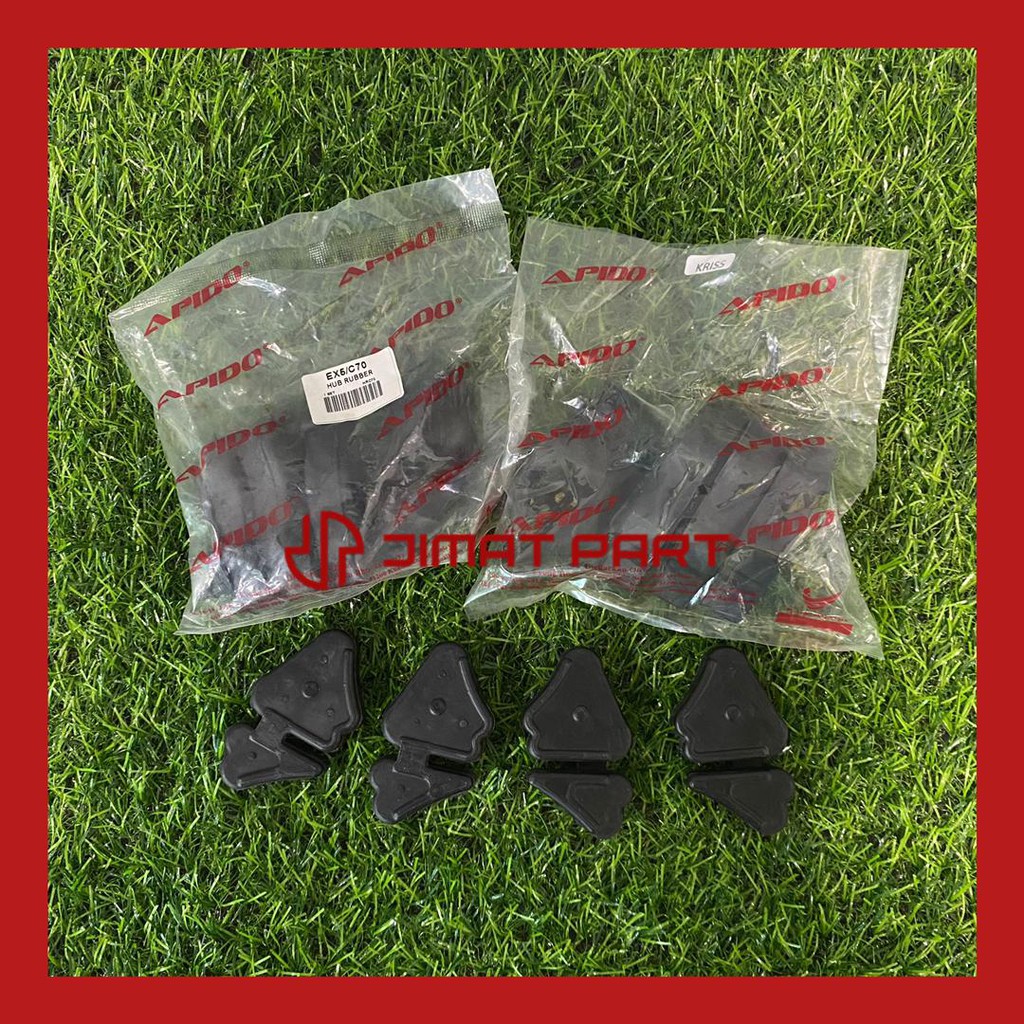 HUB RUBBER HUB GETAH SPROCKET GBO/C70/EX5/DREAM/KRISS/WAVE125/Y80/Y110