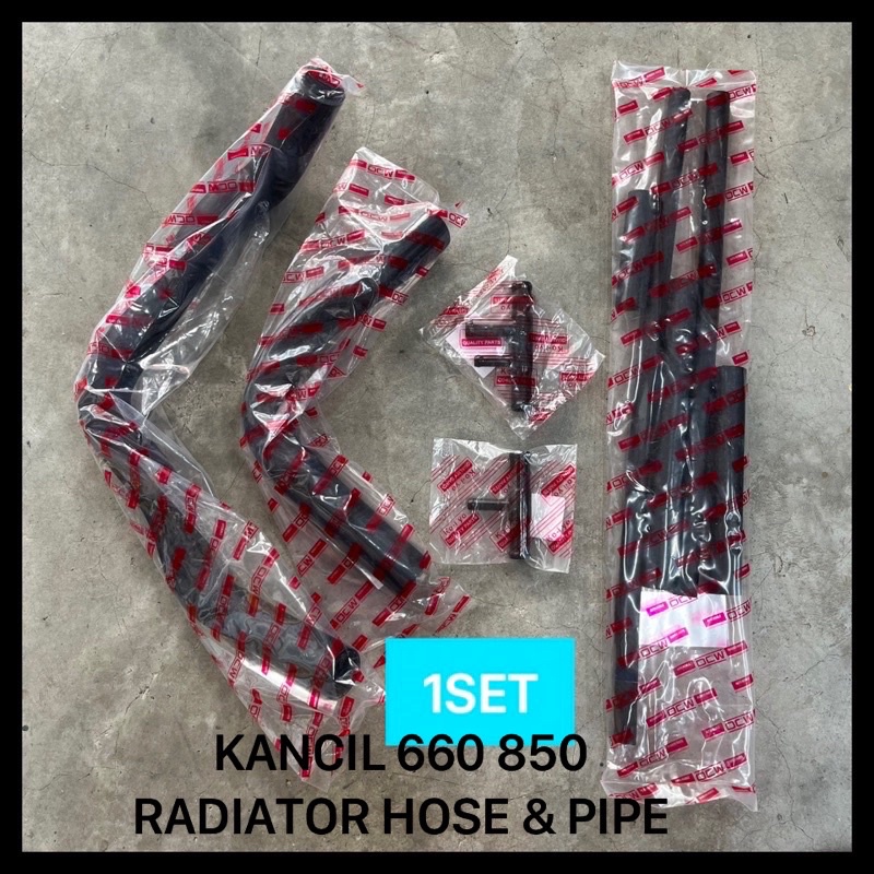 Perodua Kancil Radiator Hose Pipe Set Pcs Top Upper Bottom Lower By Pass Hose T F