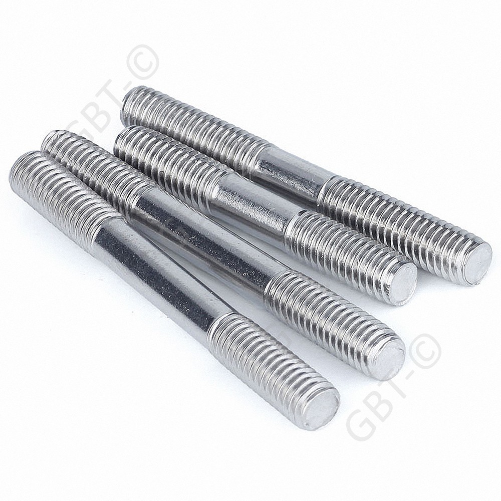 Metric M3 M4 M5 304 Stainless Steel Double End Threaded Stud Bolts Screw Rod
