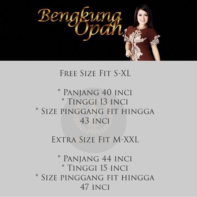 FLASH SALES BENGKUNG MODEN OPAH