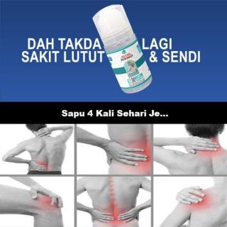 Sakit Lutut Sendi Gel Terapi Nur Iman 60ml Halal Dibawa 