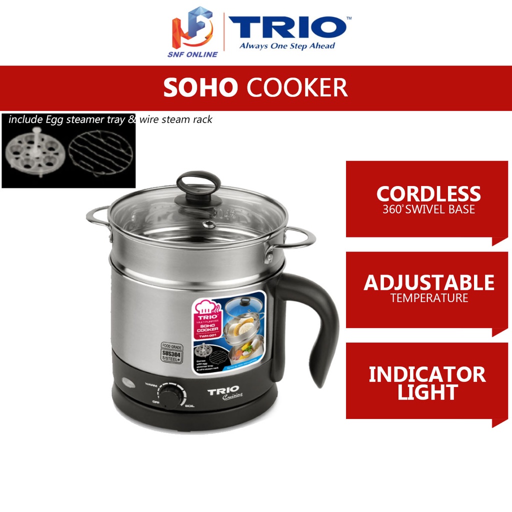 Trio Stainless Steel Soho Cooker TWH-001