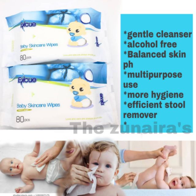 baby skincare wipes